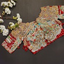 3D Queen bridal blouse