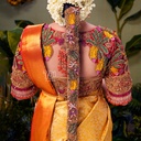 3D Vazhaimaram Bridal Blouse