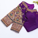 Purple Bridal Blouse