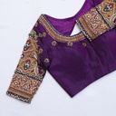 Purple Bridal Blouse
