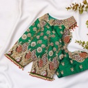 Green Paisley Bridal Blouse