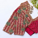 Maroon Bridal Blouse