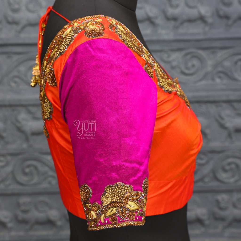 Multi Combination Bridal Blouse