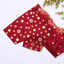 Aari Work Blouse Designs in Cherry Red