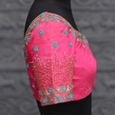 Pink Bride  Aari Work Blouse Designs| SIZE 32(adjustable up to 28- 34)
