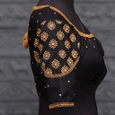 Black Blouse Aari work Embroidery |
