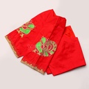 Orange Embroidered Blouse