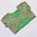 Green Bridal Blouse| SIZE 32 (adjustable up to 28 - 34)