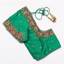 Green Bridal Blouse| SIZE 32 (adjustable up to 28 - 34)