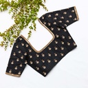 Elegant and chic in my new black Aari Blouse