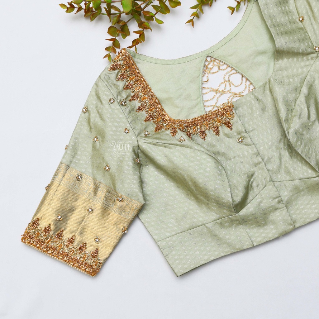 The new Heathered Grey Bridal Blouse: