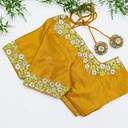 The epitome of elegance with our Bee Yellow Bridal Blouse,