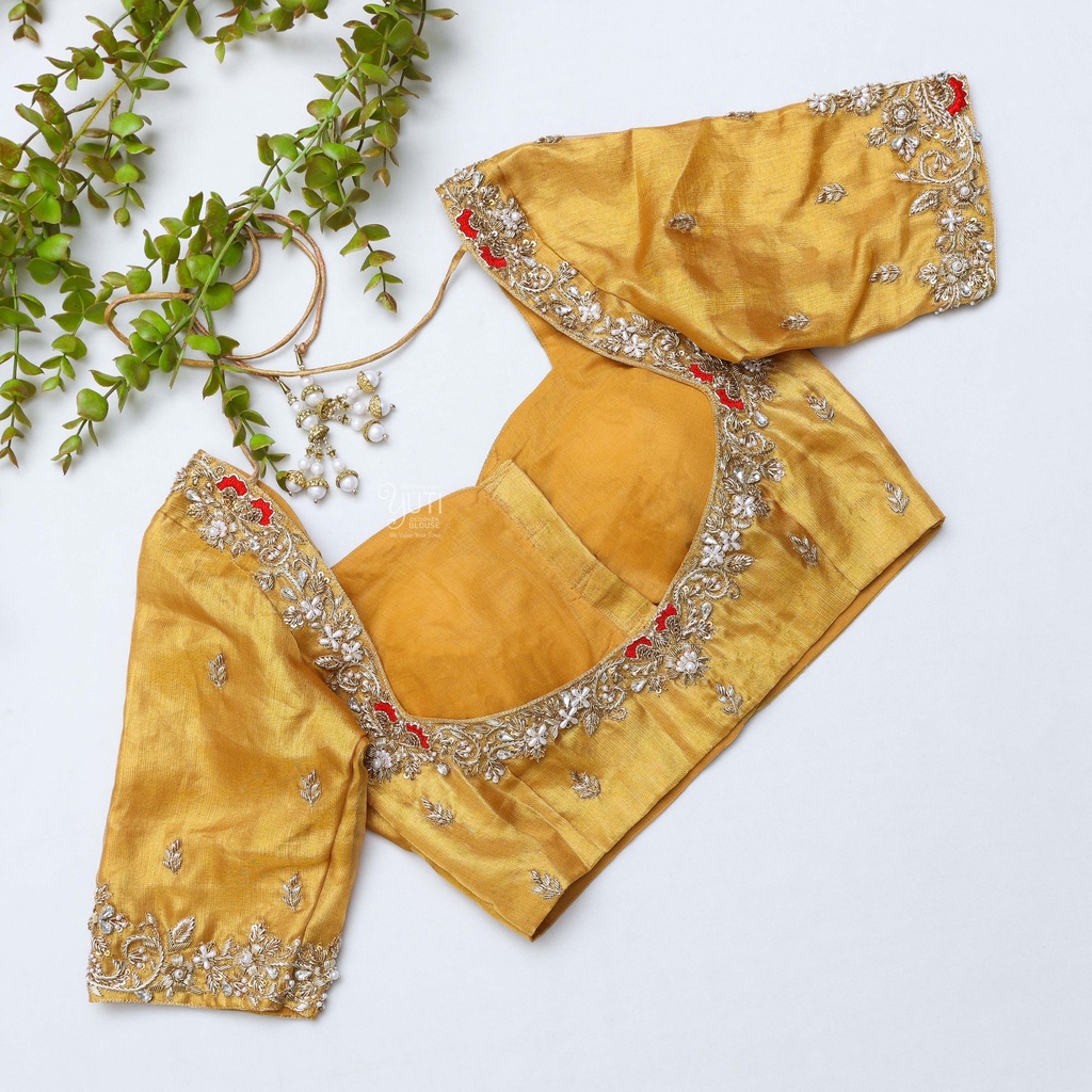 Luxor Gold WEDDING BLOUSE