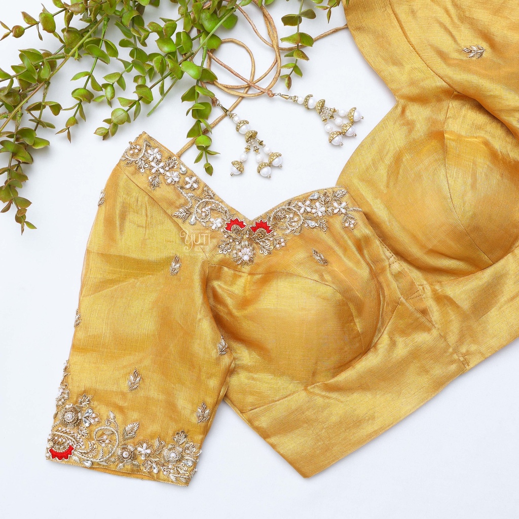 Luxor Gold WEDDING BLOUSE