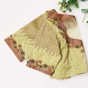 Feeling like a queen in my Olive Green Aari Bridal Blouse