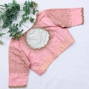 Faded Pink hand embroidery blouse