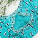 Feeling blue but in the best way with this stunning chill hand embroidery blouse