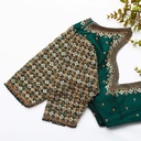 The perfect Sea Green Bridal Blouse for your special day