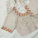 Ash Gray Bridal Blouse