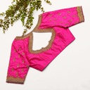 Rose Red Embroidery blouse