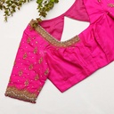 Rose Red Embroidery blouse