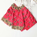 Embrace elegance and tradition with the Cornell Red Bridal Blouse