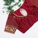 Stunning Venetian Red Bridal Blouse