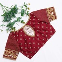 Stunning Venetian Red Bridal Blouse