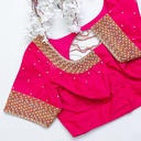 The epitome of elegance with our exquisite collection of Pink Bridal Blouse