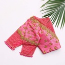 Salmon Pink Embroidery Blouse