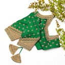 Green Bridal Blouse