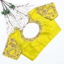 Our stunning Olive Yellow Bridal Blouse adds the perfect touch