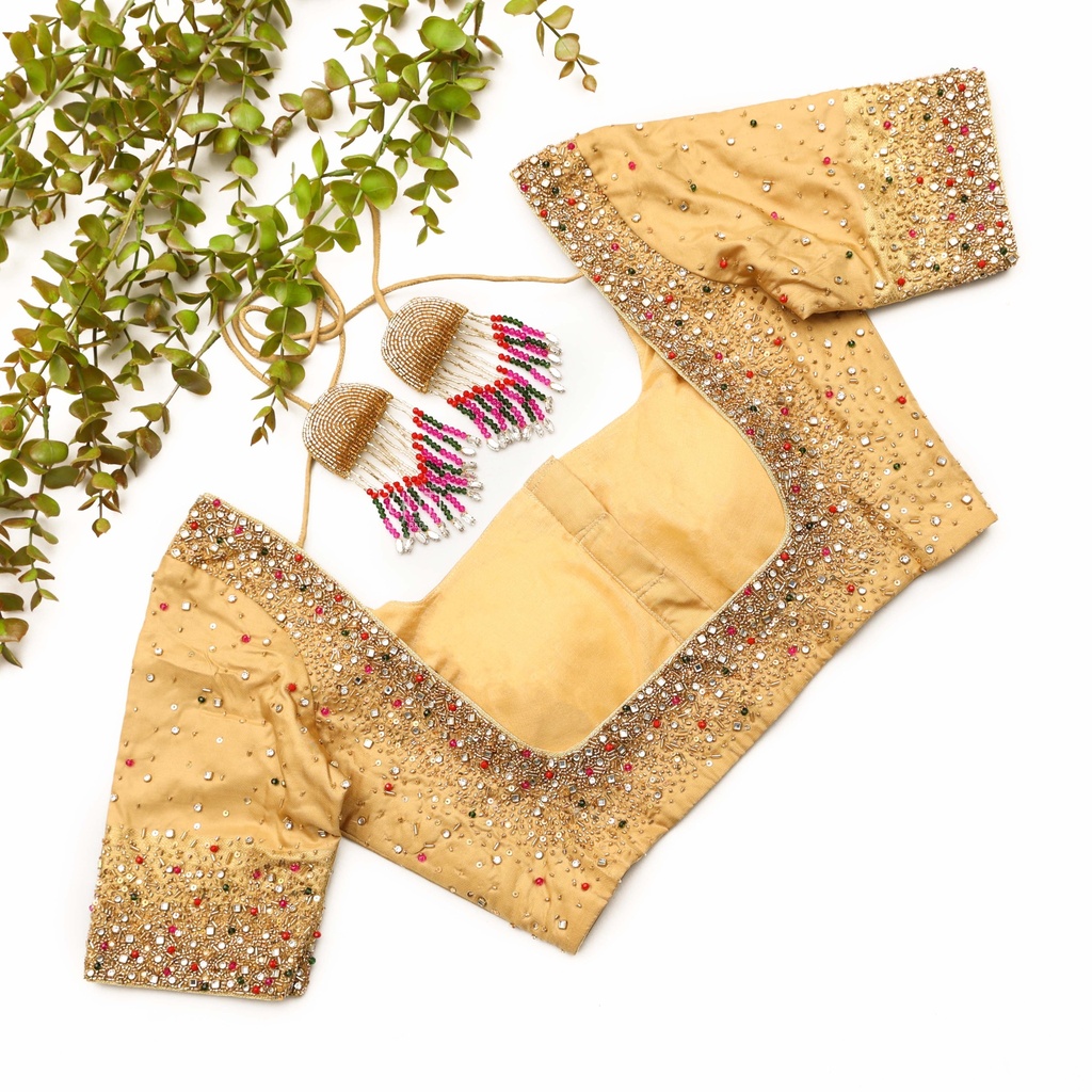 Grandis embroidery blouse