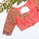 Our Light Carmine Pink Bridal Blouse