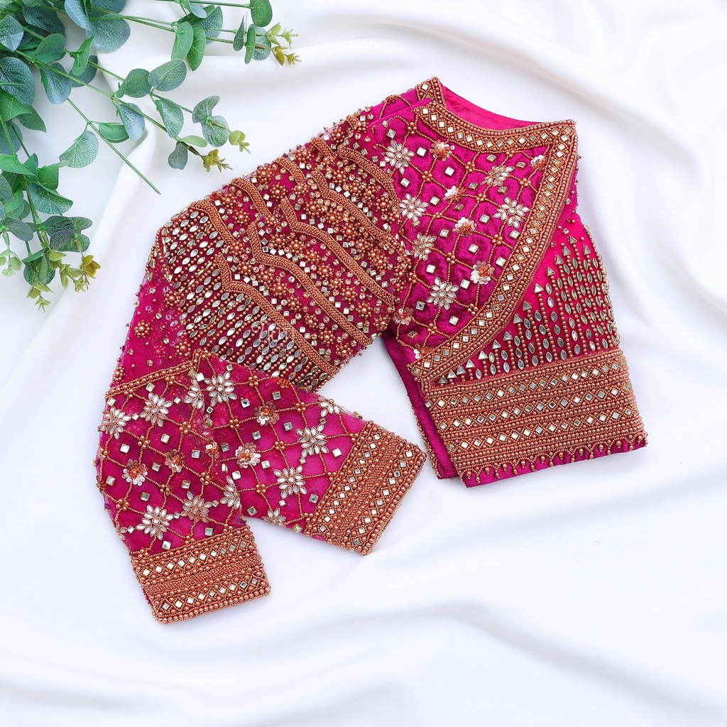 Adding a touch of elegance to my wardrobe with this stunning blouse.