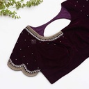sophisticated in my new Seal Brown Bridal Blouse