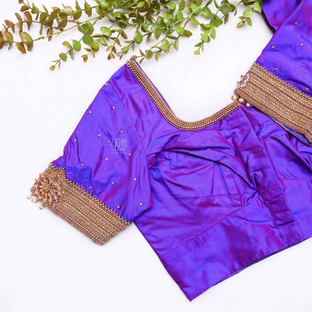 Captivating hearts with its bluish purple charm