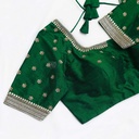 A stunning bridal blouse that exudes elegance and sophistication