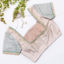 Vanilla Embroidery bridal blouse
