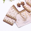 Brown Sugar bridal blouse