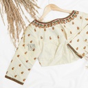 half-white-blouse-with-mango-kemp-work-design-3