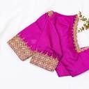Feeling pretty in pink. Matching blouses are a must-have