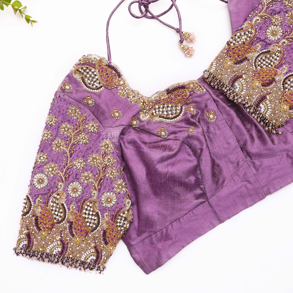 Introducing our new Lavender Embroidery blouse