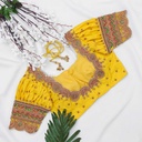 yellow sun and moon kemp design