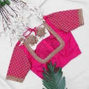 pink-checked-bridal-blouse3