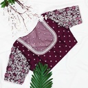 maroon-creeped-floral-bridal-blouse-by-yuti-designer3