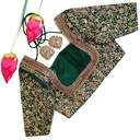 dark-green-creeped-floral-bridal-blouse-by-yuti-designer-3