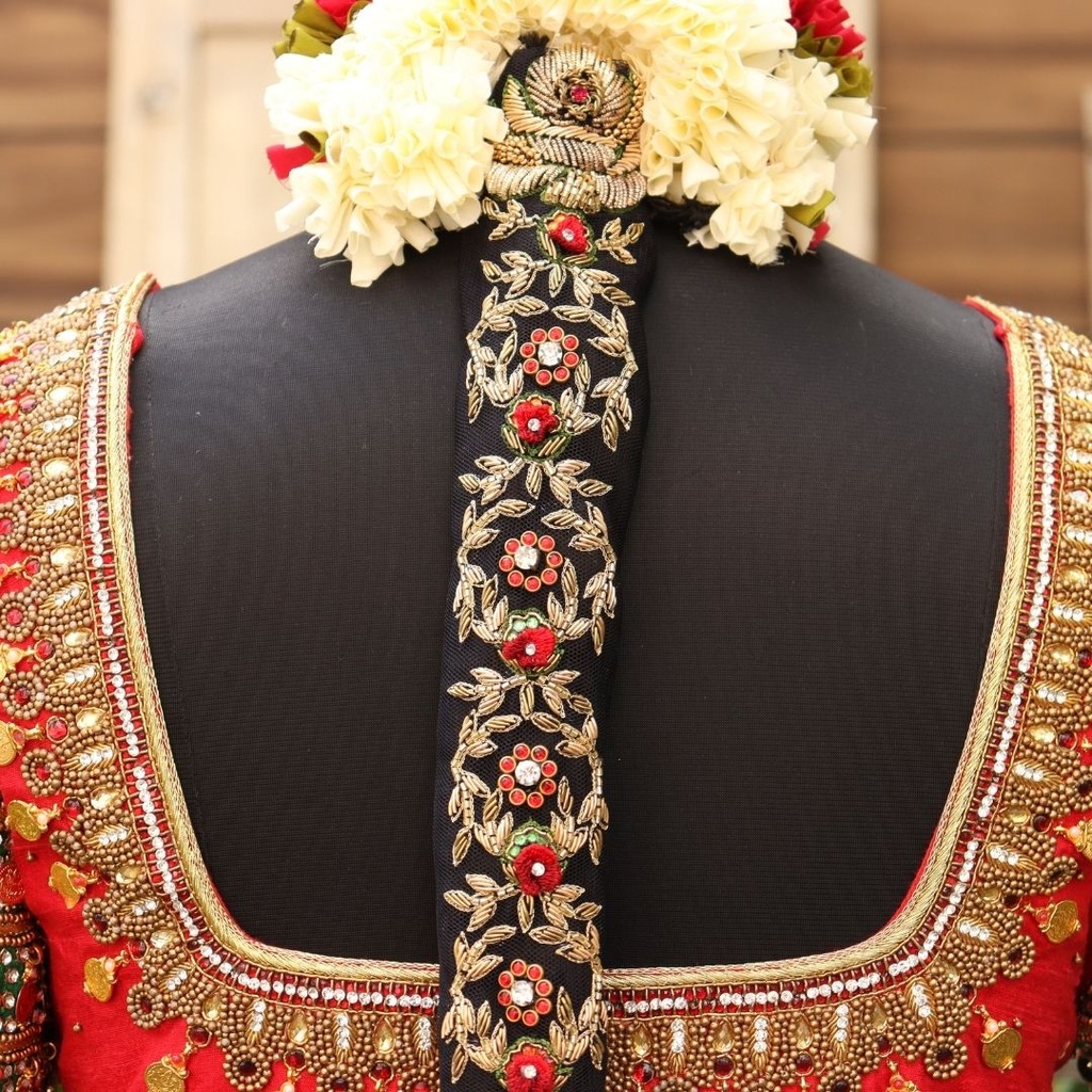 11-1 yuti embroidery jadai pattai