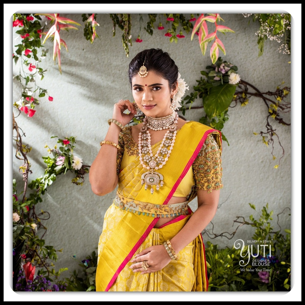 yellow navratinaa designer