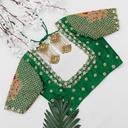 green-checked-peacock-motif-bridal-blouse3